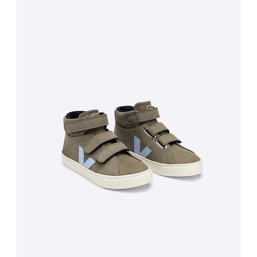 Veja ESPLAR MID NUBUCK Hoog Kinderen Grijs | BE 695ZUT